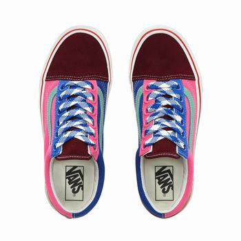 Damske Tenisky Vans Frayed Laces Old Skool Kráľovská Modrá VA65CBPAF